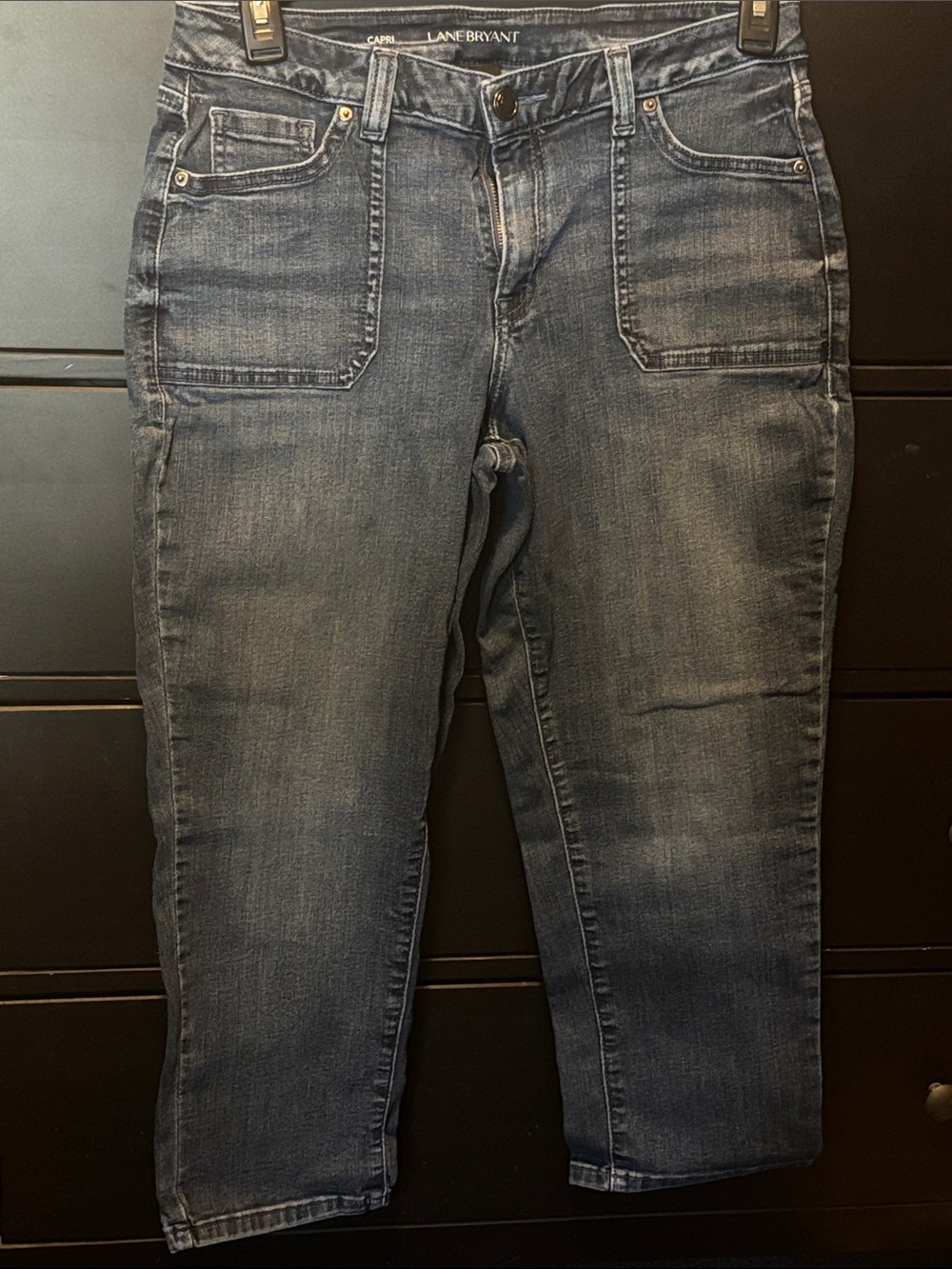 Lane Bryant capri - Dark Blue Wash